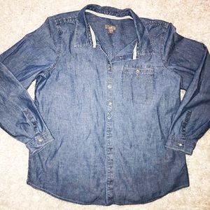 J. Jill Chamray Button Down Top